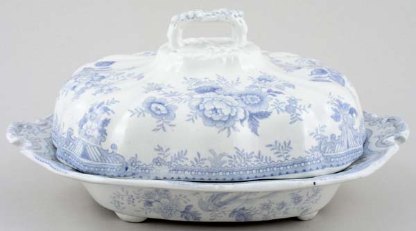 Covered Vegetable Dish c1884